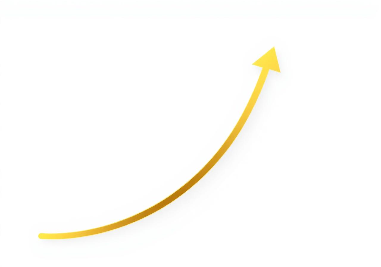 Financial growth illustration